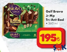 GOLF BRAVO JR MP TRİ-ANT-BAD DONDURMA 360 ML